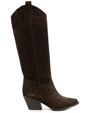 P.A.R.O.S.H. Cowboy Boots - Black
