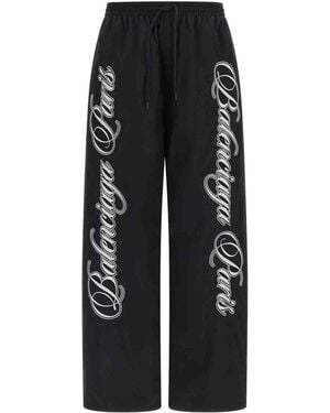 Balenciaga Reversible Trousers - Black