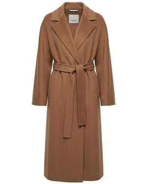 Max Mara Maxmara 'S Penelope Coat - Brown