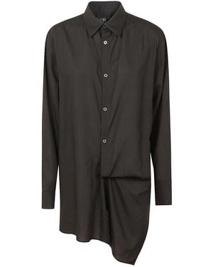 Yohji Yamamoto Canvas Shirt - Black