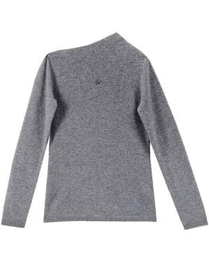 KARL LAGERFELD Elegant Cashmere Jumper - Grey