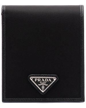 Prada Saffiano Leather Wallet - Black
