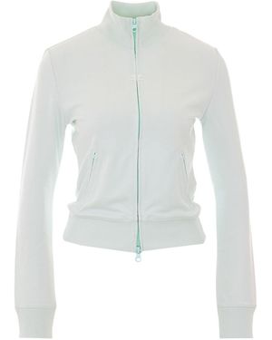 Courreges Light Mint Signature Track Jacket - White