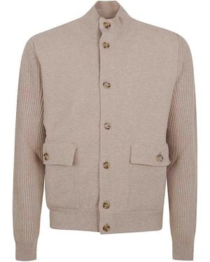 Lardini Wool Jacket - Natural