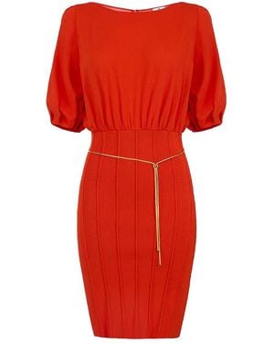 Elisabetta Franchi Mini Dress - Red