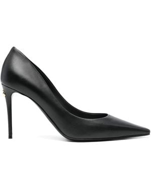 Dolce & Gabbana Dolce & Gabbana Leather Heeled Shoes - Black