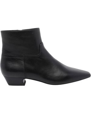 Stuart Weitzman Stassi Booties - Black