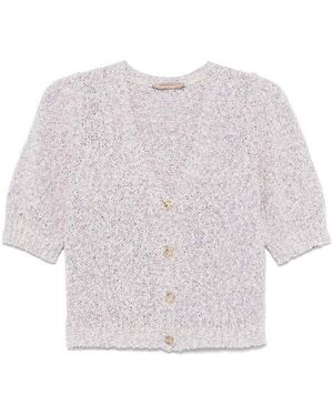 Twinset Cardigan Boucl - White