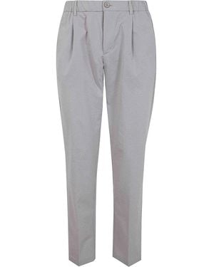 Herno Seercrease Pants - Gray