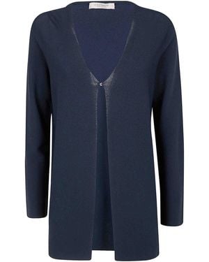 D. EXTERIOR Viscosa Cardigan Link - Blue