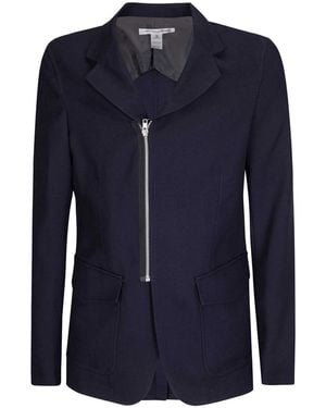 Comme des Garçons Comme Des Garçons Shirt Zipped Jacket - Blue