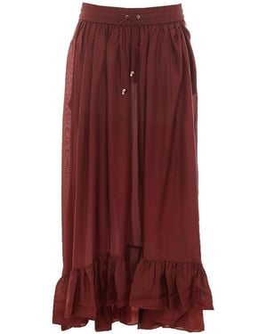 Zimmermann Jupe Longue - Violet