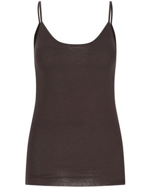 KHAITE Selee Top - Brown