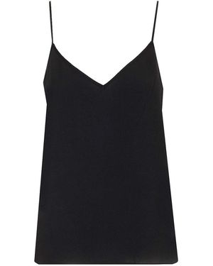 Equipment Layla Slip Top - Black