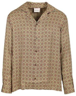 Drole de Monsieur Chemise Geometric - Brown