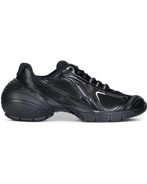 Givenchy Tk-mx Runner Sneakers In Mesh - Black