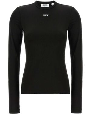 Off-White c/o Virgil Abloh Second Skin Jumper - Black
