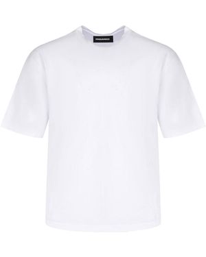 DSquared² T-Shirt Made Of Cotton - White
