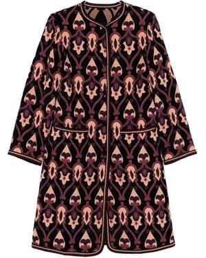 Etro Multicolor Trench Coat