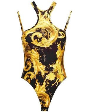 Versace Jeans Couture Body With And Print - Yellow