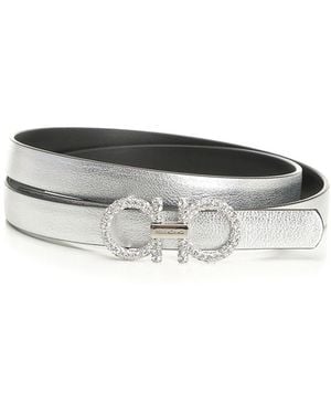Ferragamo Cintura Regolabile - Bianco