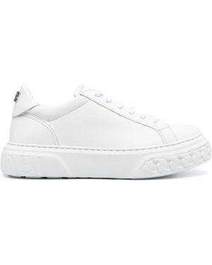 Casadei Leather Sneakers - White