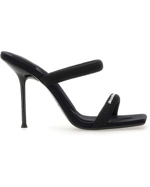 Alexander Wang Julie Heeled Mules - Black
