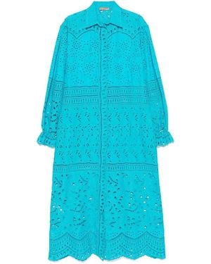Ermanno Scervino Long Kaftan - Blue