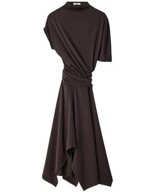 Lemaire Dress Twisted - Black