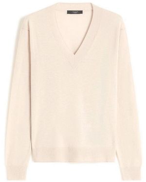 Weekend by Maxmara Estremo Wool And Cashmere Sweater By - Natural