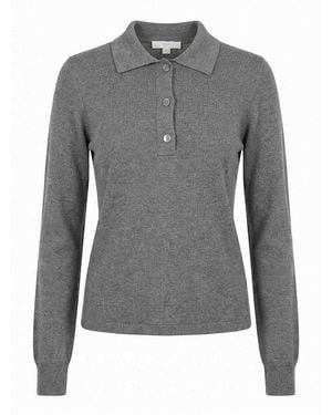 Malo Polo Neck Jumper - Grey