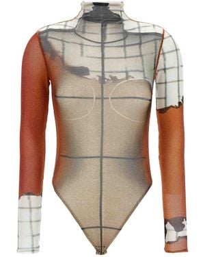 Jean Paul Gaultier Bodysuit - White