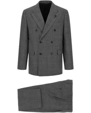 Lardini Feeling Virgin Wool Dress - Gray