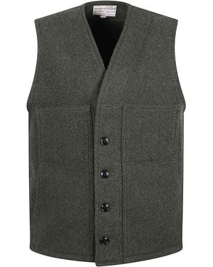 Filson Mackinaw Wool Vest - Gray