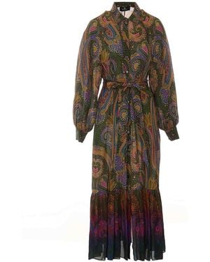 Etro Long Dress - Multicolour