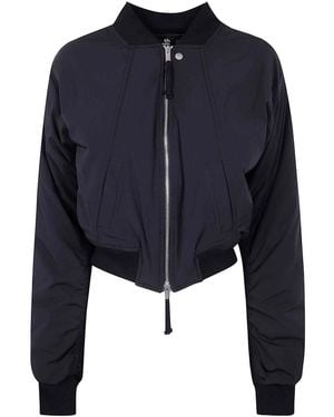 Thom Krom Cropped Jacket - Blue