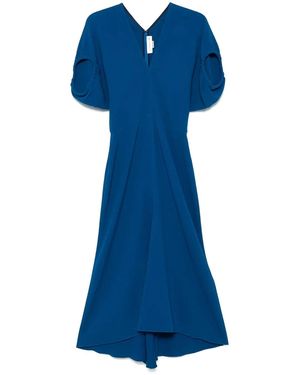 Victoria Beckham Midi Dress - Blue