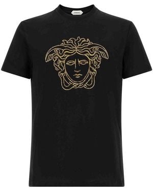 Versace Medusa' T-Shirt - Black
