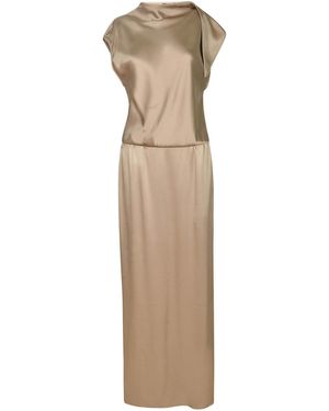 slim fit dress slacks 1990s Vintage Giorgio Armani Gold Cocktail Dress with Original Bergdor –  ThisBlueBird