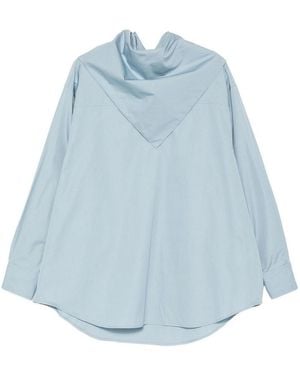 Ami Paris Bandana Cotton Shirt - Blue