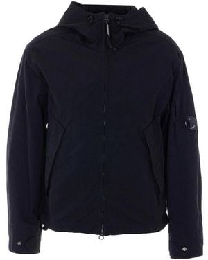 C.P. Company Jacket With Zip Closure - Blue