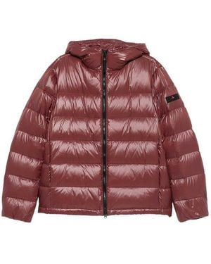 Peuterey Honova Puffer Jacket With Pockets - Red