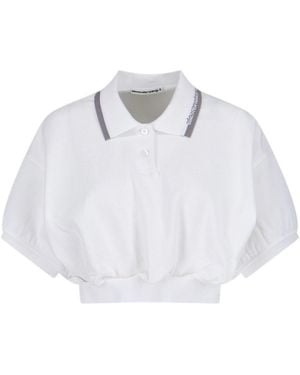 Alexander Wang Polo Logo - White