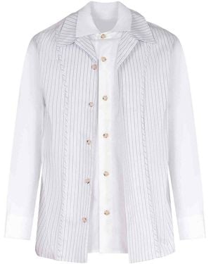 ANDERSSON BELL Shirt Made From Cotton Blend - White