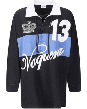 VAQUERA Rugby Shirt Knit - Blue