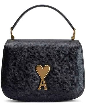 Ami Paris Mini Paris Bag - Blue