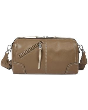 Paul Smith Leather Bowling Bag - Brown