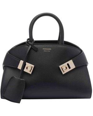 Ferragamo Hug Handbag - Black