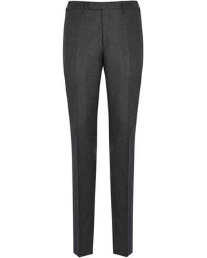Corneliani Wool Blend Pants - Gray