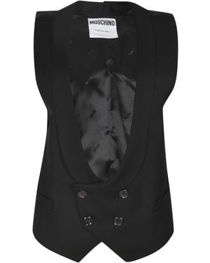 Moschino Weste - Schwarz